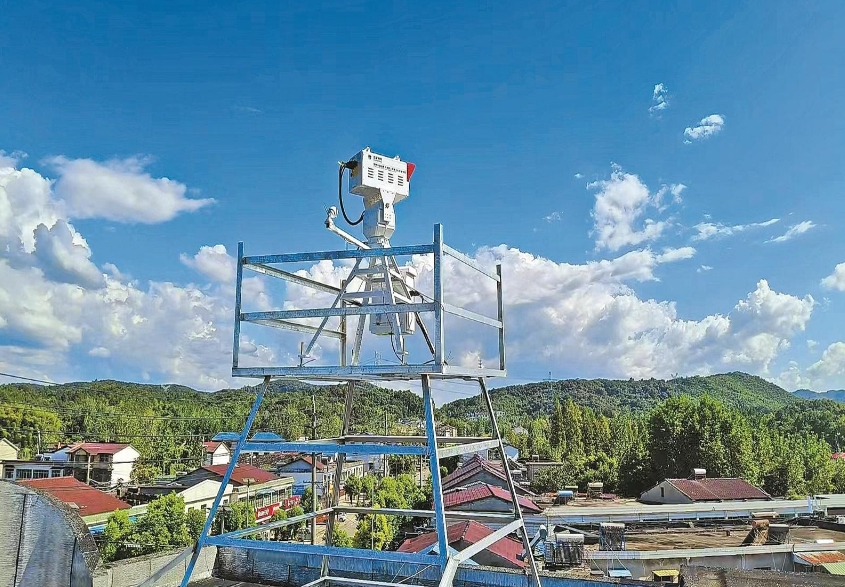 國網(wǎng)安徽電力應(yīng)用量子激光雷達(dá)監(jiān)測輸電通道